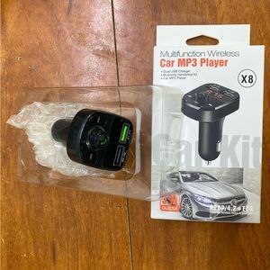 UNBREAKcable Bluetooth 5.0 FM Transmitter for Car, [PD 20W + QC 3.0]